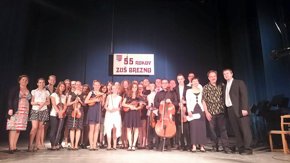 Abschlusskonzert Brezno 2015 55 Jahre Musikschule